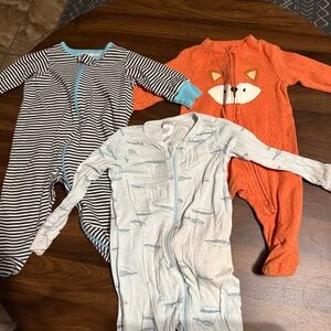 Baby boy sleeper bundle